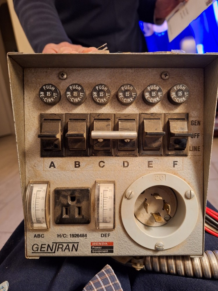 generator transfer switch