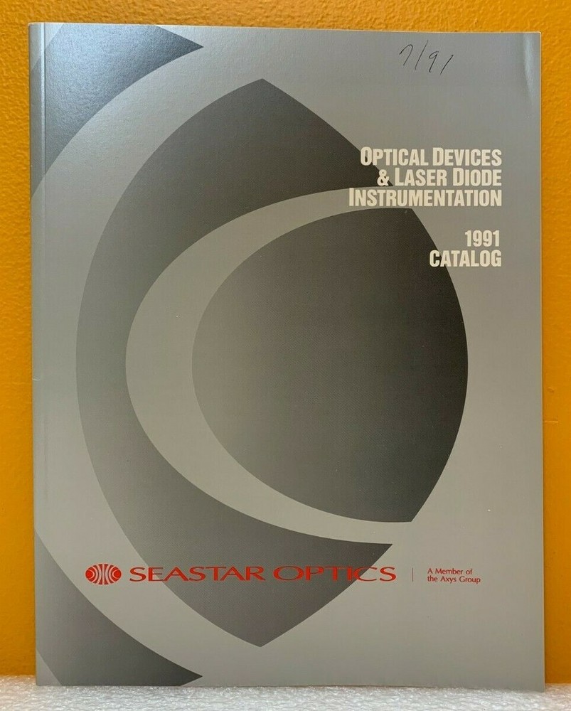 Seastar Optics 1991 Optical Devices & Laser Diode Instrumentation Catalog.