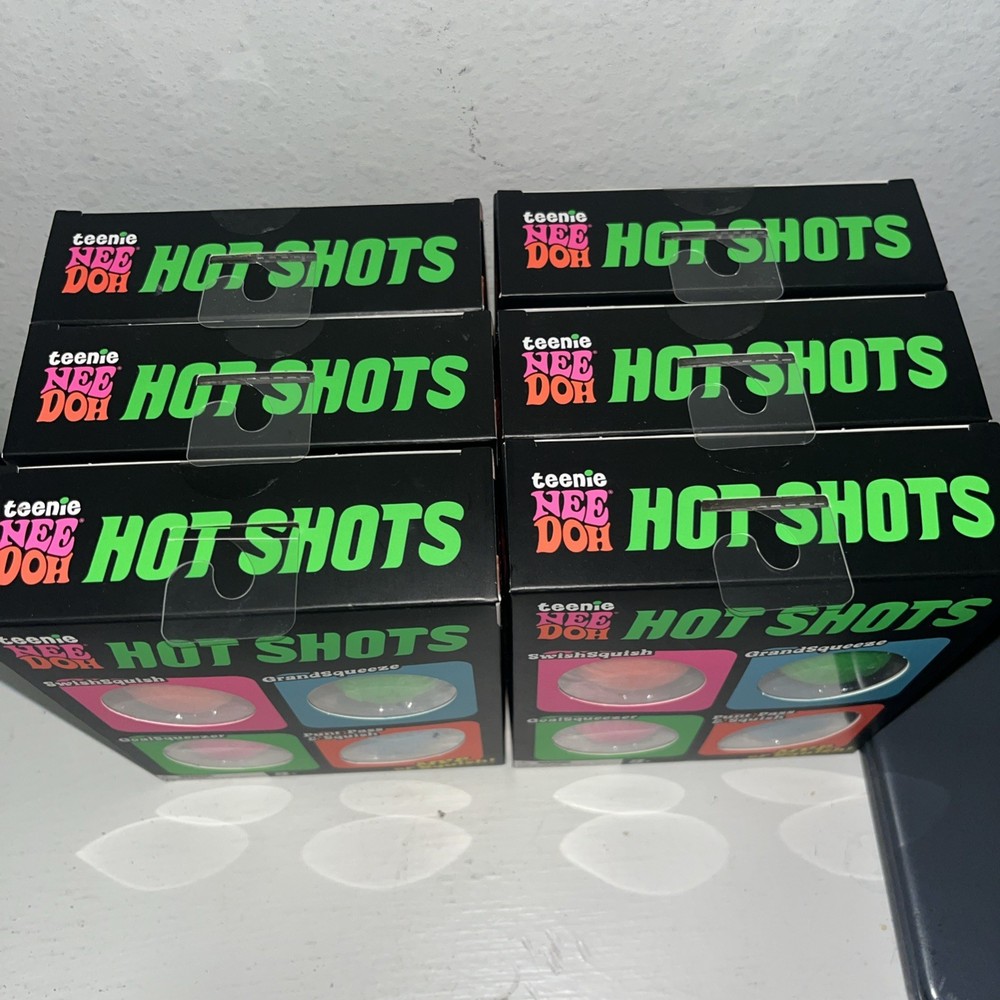 Nee Doh Hot Shots 4 Pack