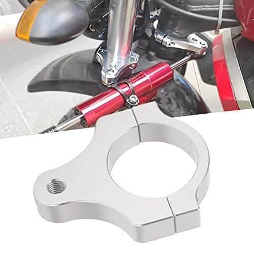 Steering Damper Fork Bracket, for Motorcycle, e Mounting Clamp, Lightweight