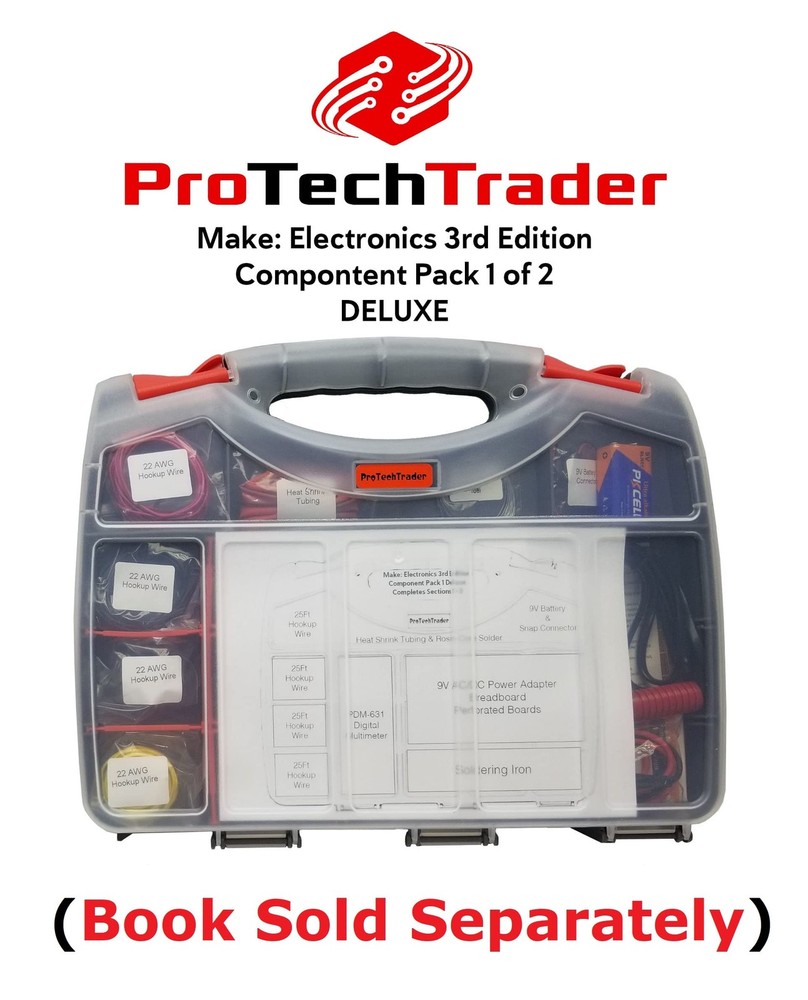 New Best Make Electronics Third Edition Kit 1 Deluxe - Beginner, Intermediate,