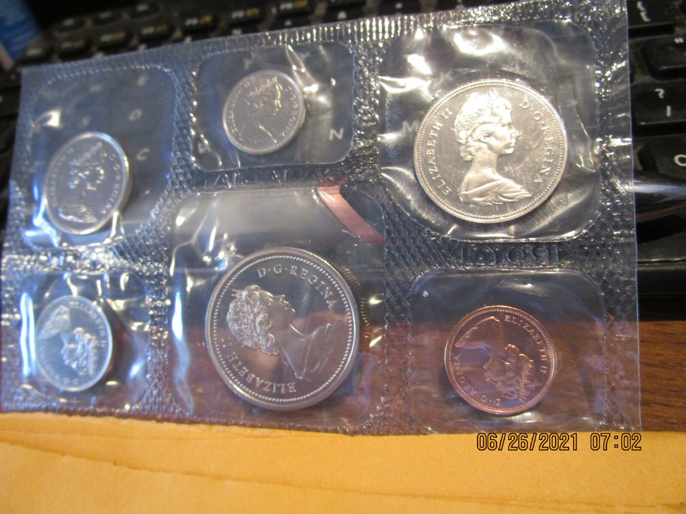 1975 Canadien Proof Set +++++ (6)
