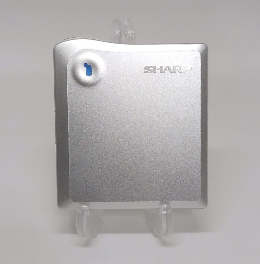 SHARP MD-DS33-S MDLP Portable Mini Disc Player Silver Good