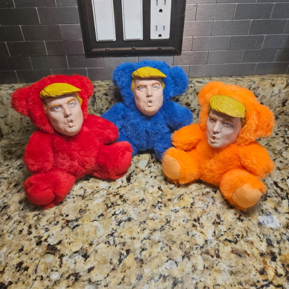 Trump plush teddy bear
