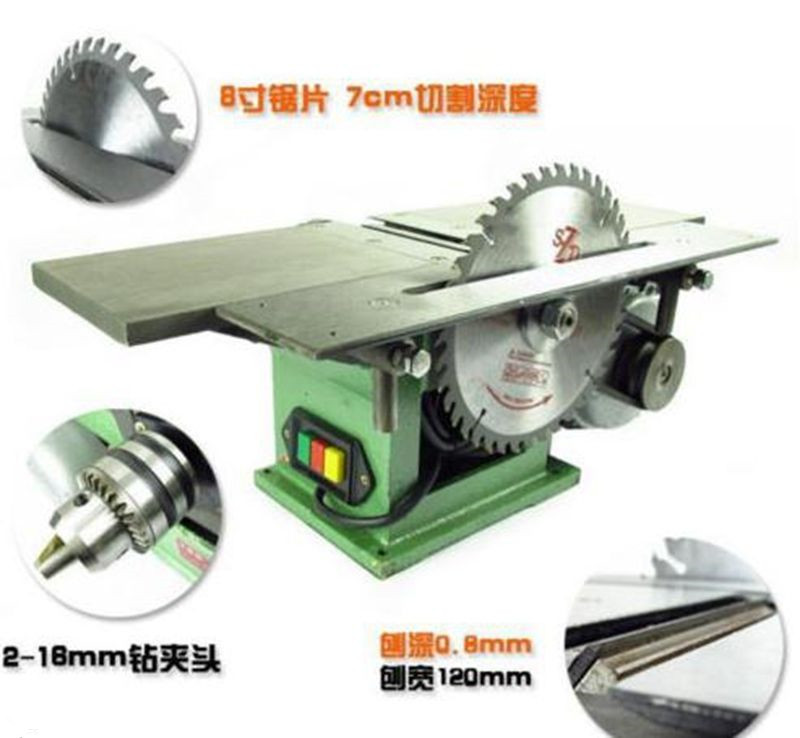 Bench 多功能 木工机 适用于刨床/锯/钻 220V T-