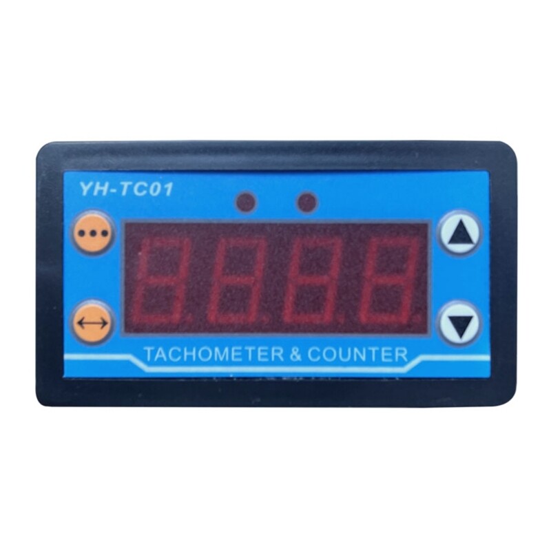 Hour Meter 4-Digit Counters Tachometer Digital Counter Timer-Accumulator Working