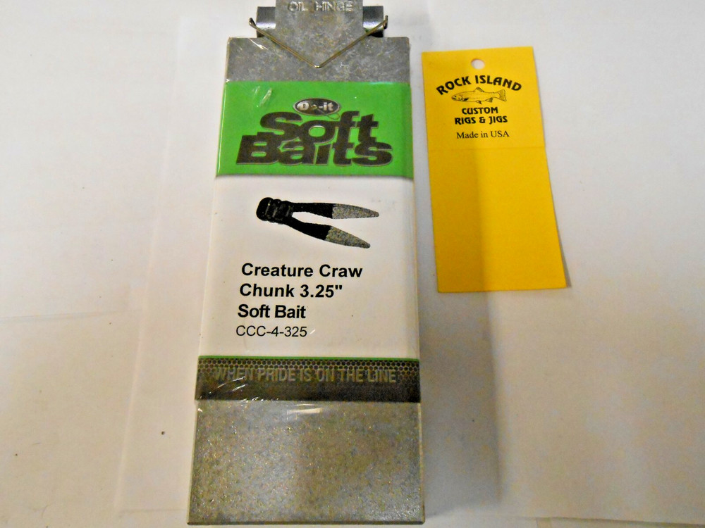 96013 Do-It Creature Craw Chunk 3.25" Soft Bait Mold