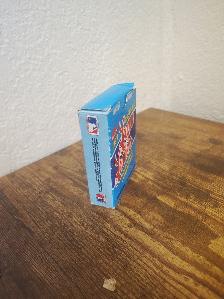 1990 Baseball League Leaders Box
