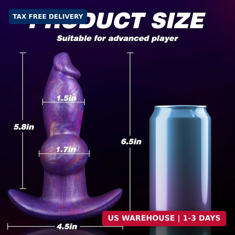 Vibrating Butt Plug Knot Buttplug - Vibrating Anal Plug Large Prostate Vibrator