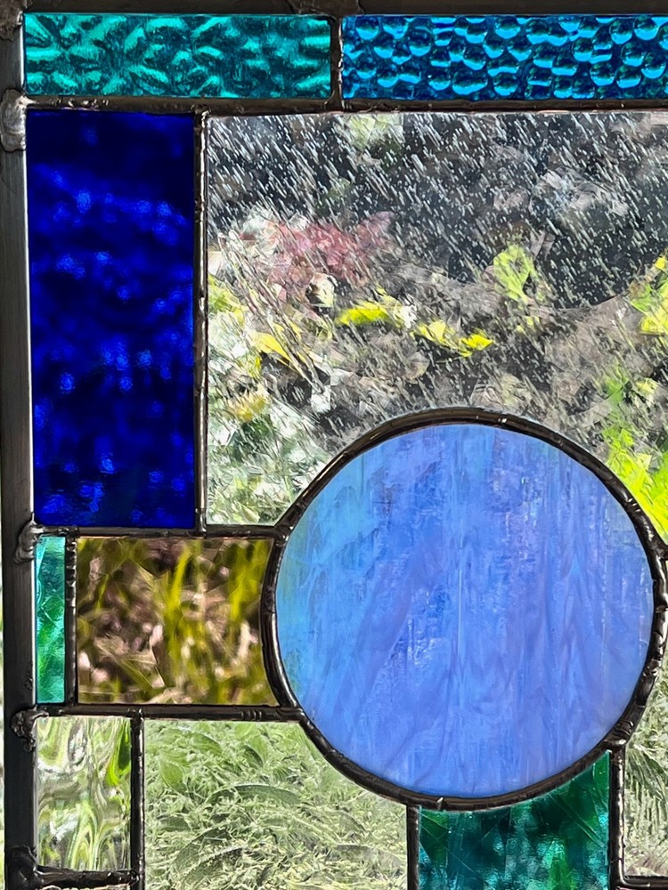 stained glass panel window