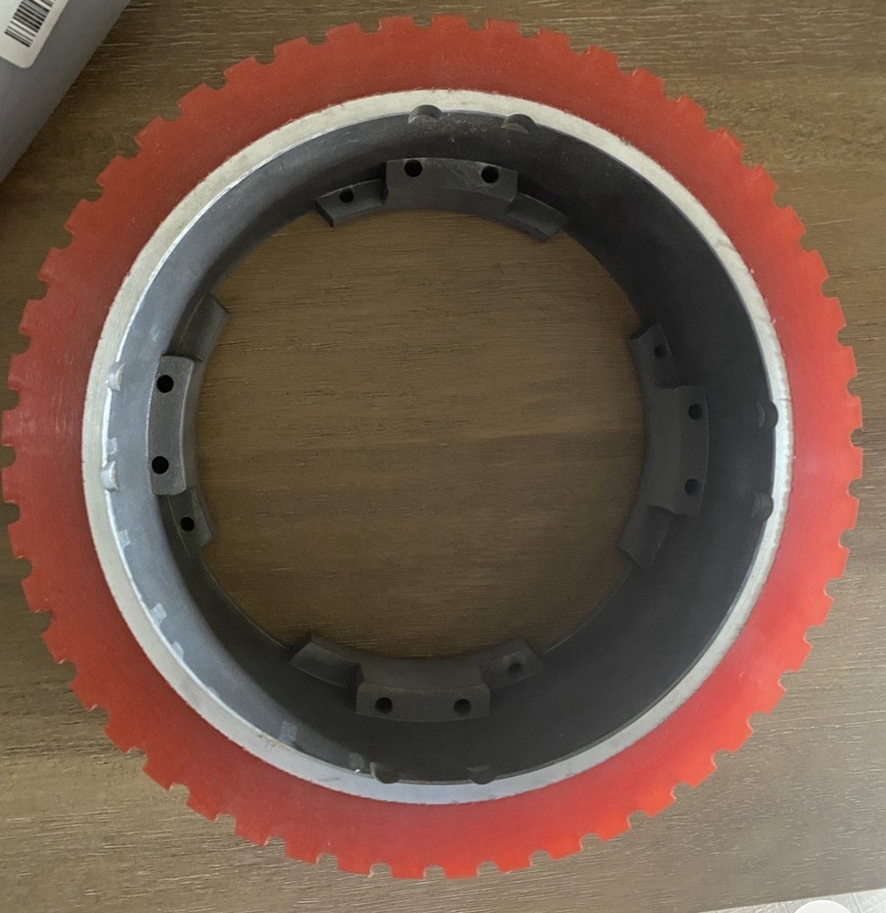 Red Replacement Wheel for Scrubber, Buffer, or Polisher