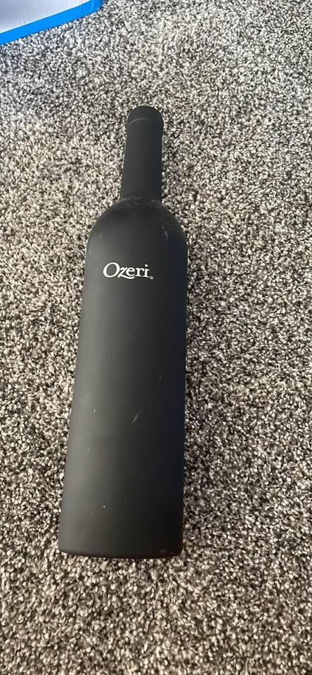 Ozeri 5-Piece Wine Bottle Corkscrew & Accessory Set, Black