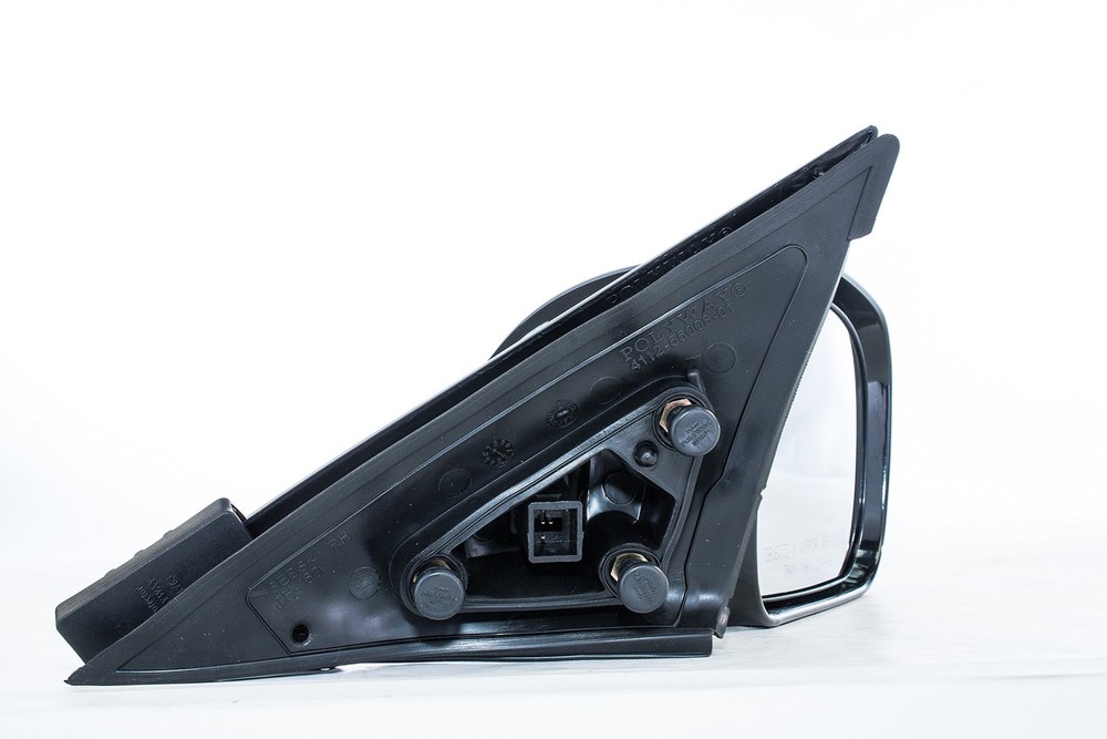 Dependable Direct Right Passenger Side Unpainted Power Side, Black