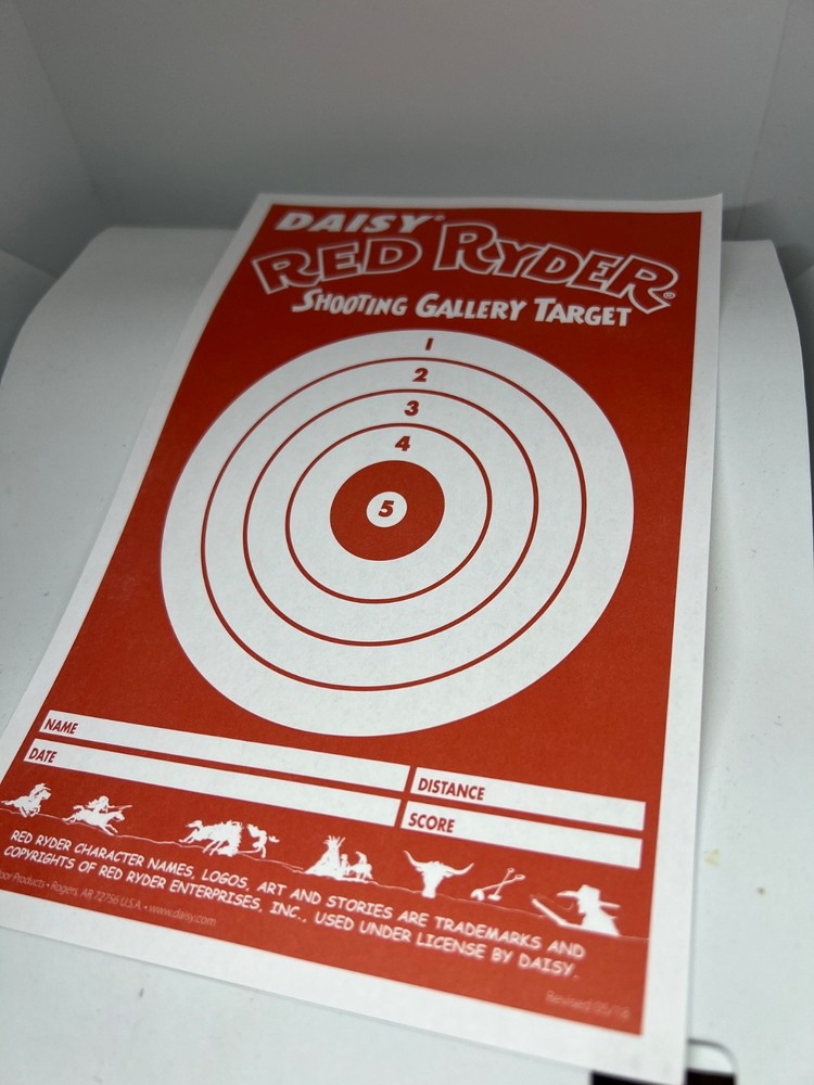 Assorted Daisy Red Ryder Targets Shooting Gallery