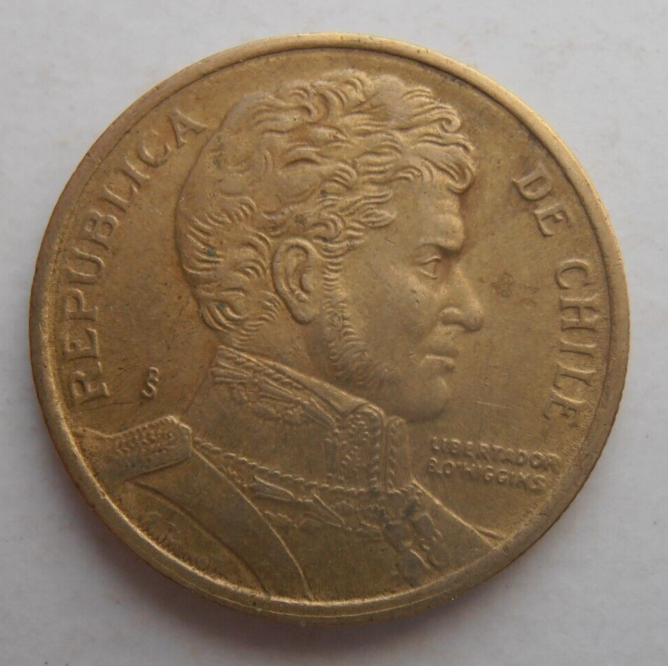 CHILE 10 PESOS 1992