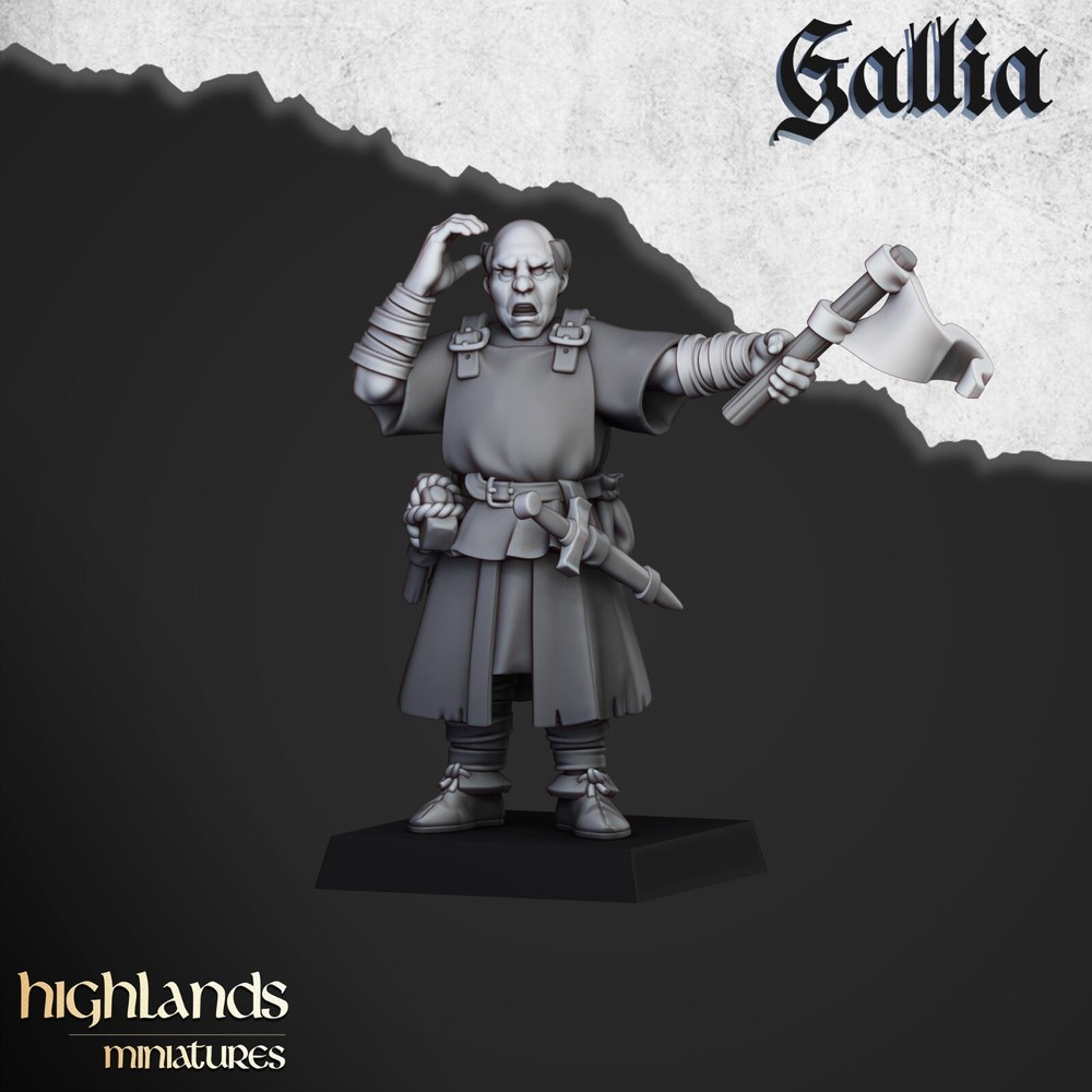Highland Miniatures Gallia Trebuchet with Crew