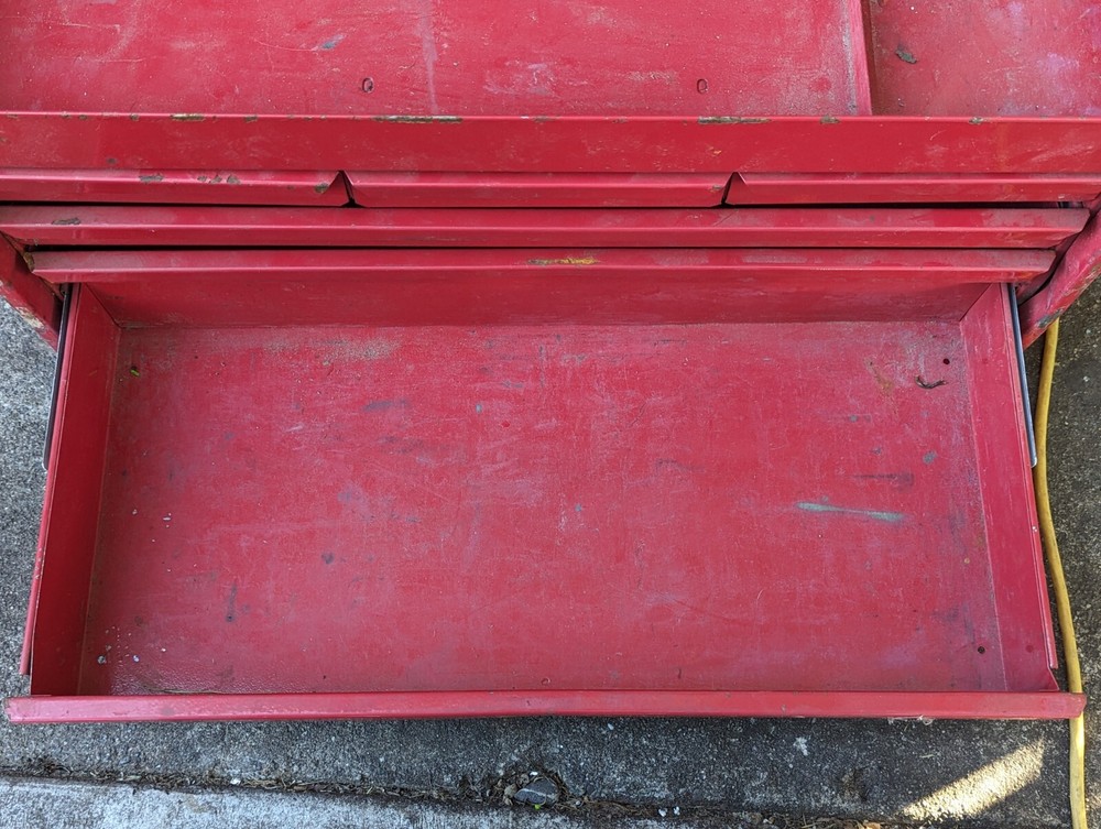vintage tool box