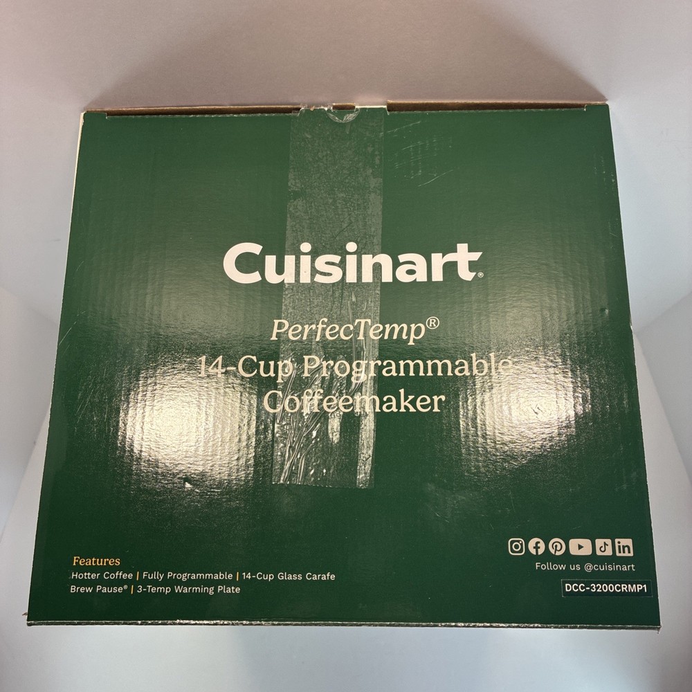 Cuisinart Perfect Temp 14 Cup Programmble Coffeemaker