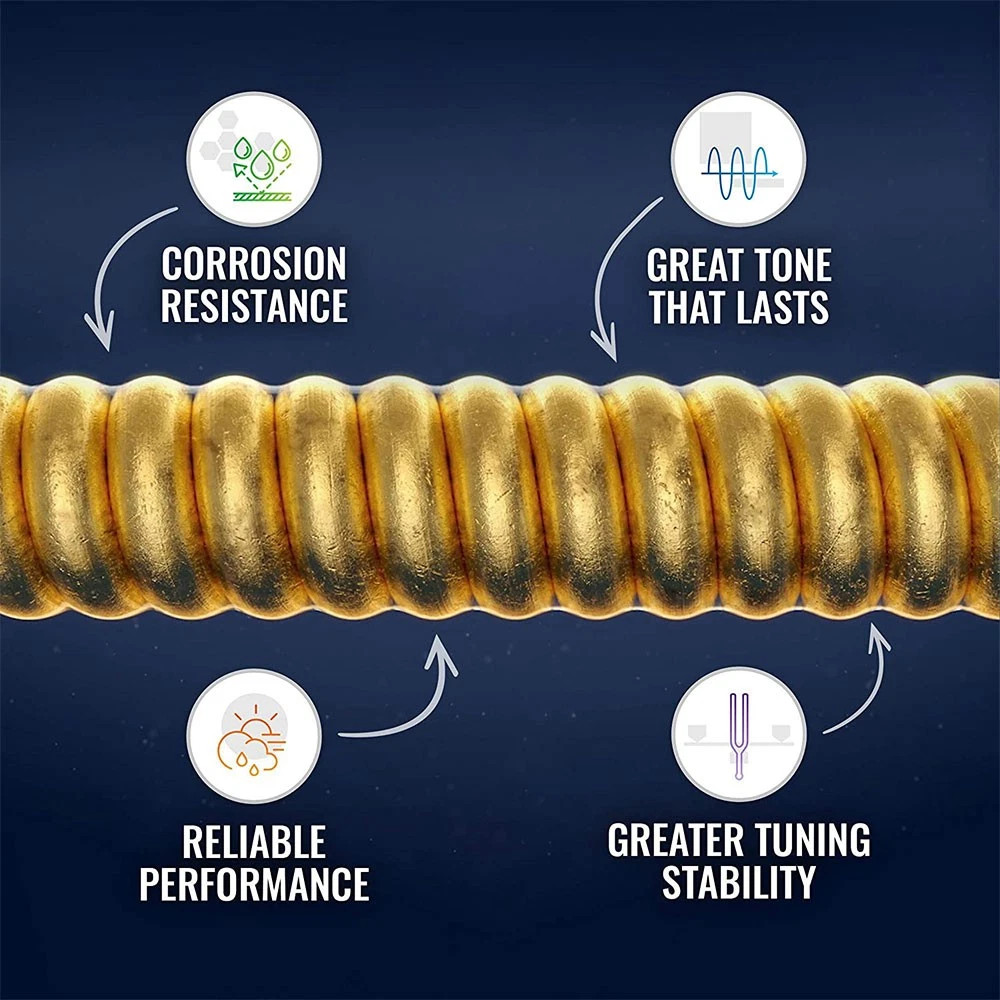 Elixir 16002 Nanoweb Phosphor Bronze Acoustic Guitar Strings 10-47 Extra LightCE