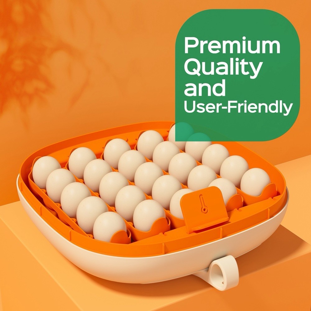 Chickcozy 25 Egg Incubator Automatic Turner Temperature Control w/ Box