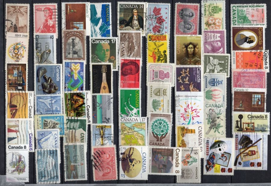 Canada Commemorative 100 Almost Diff used stamp Lot#b2135
