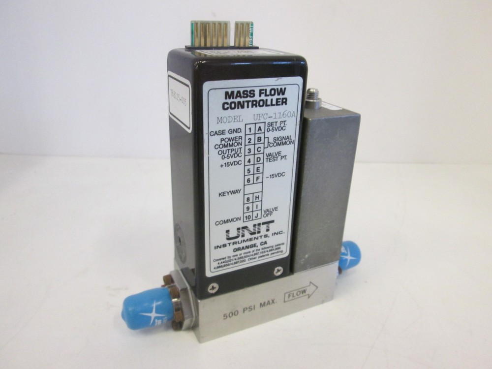 Unit Instruments, UFC-1160A, Mass Flow Controller, 10 SLM, N2, Used