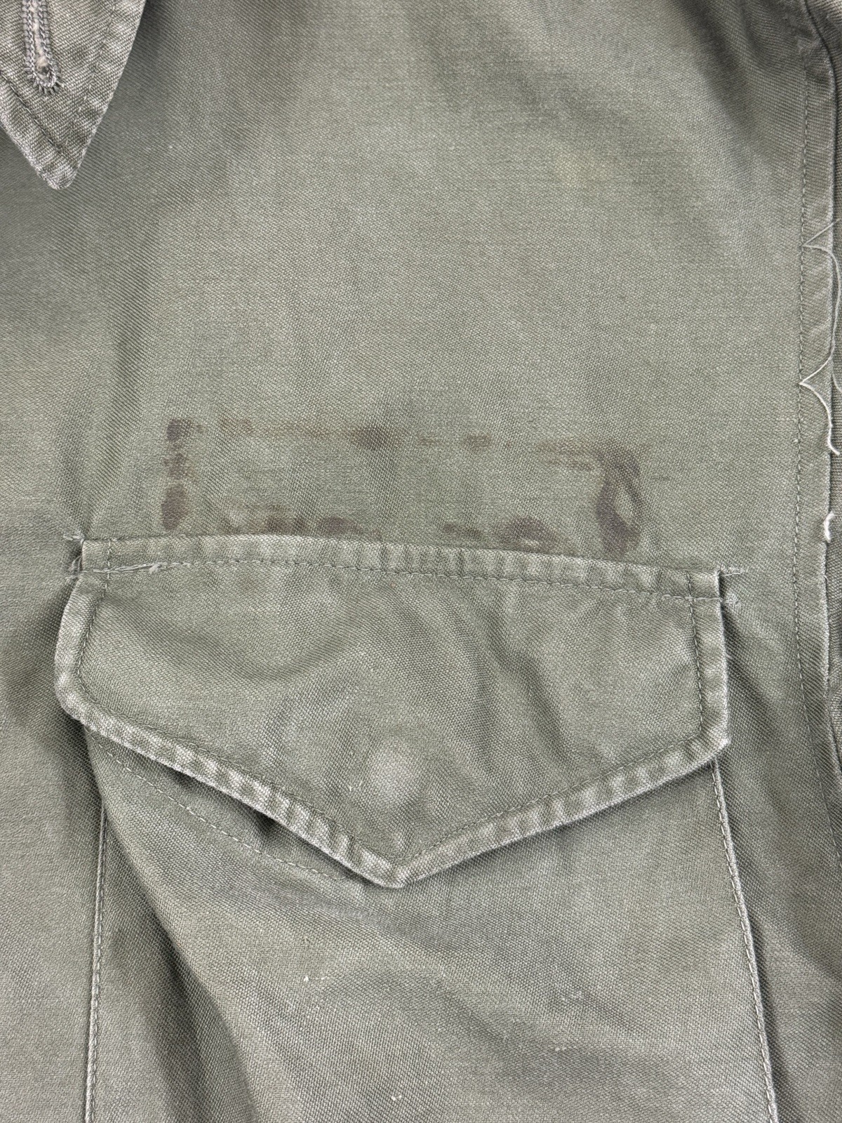 US Army M51 Field Jacket Large Regular 50s Vtg M-1951 OG107 1953