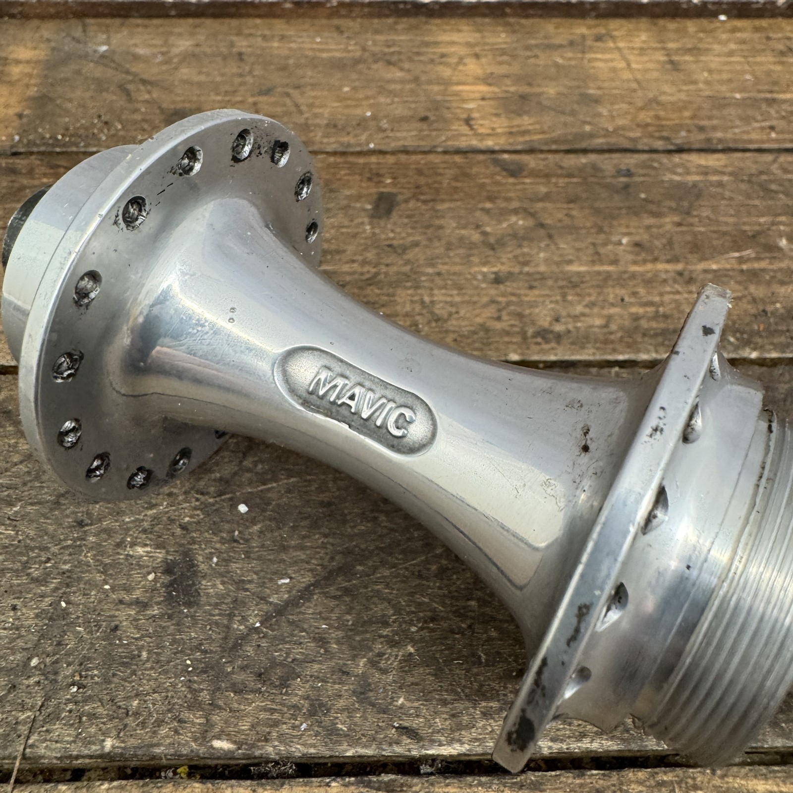 Vintage Mavic 500 Rear Hub 32H BSA Threaded Freewheel Road Bike Hub 126mm