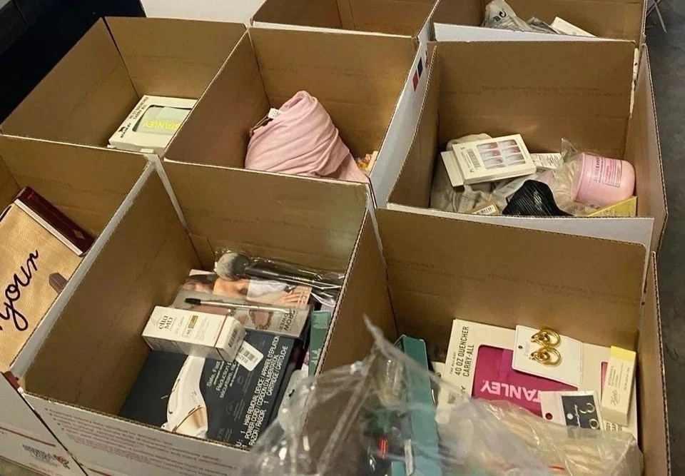 Assorted Overstock Lot – Medium Box with General Merchandise Mix