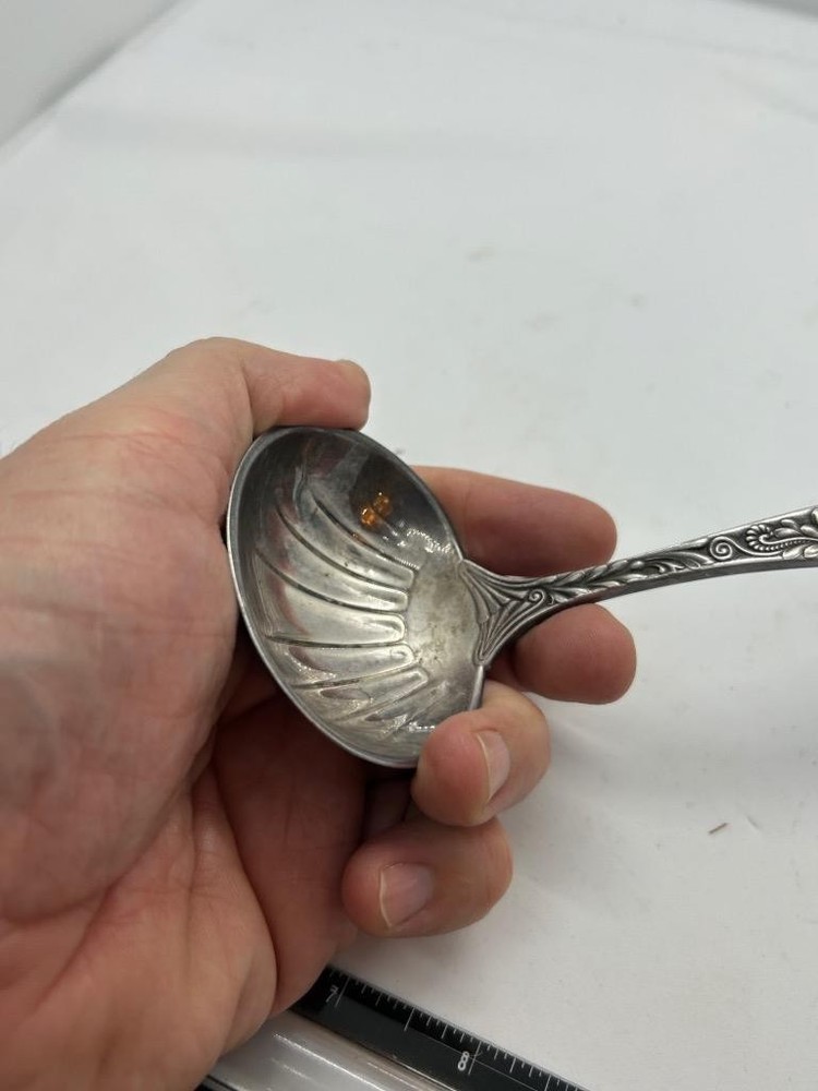 Gorgeous Antique Gorham SilverPlate Punch Spoon Serving Sterling (A2026A)