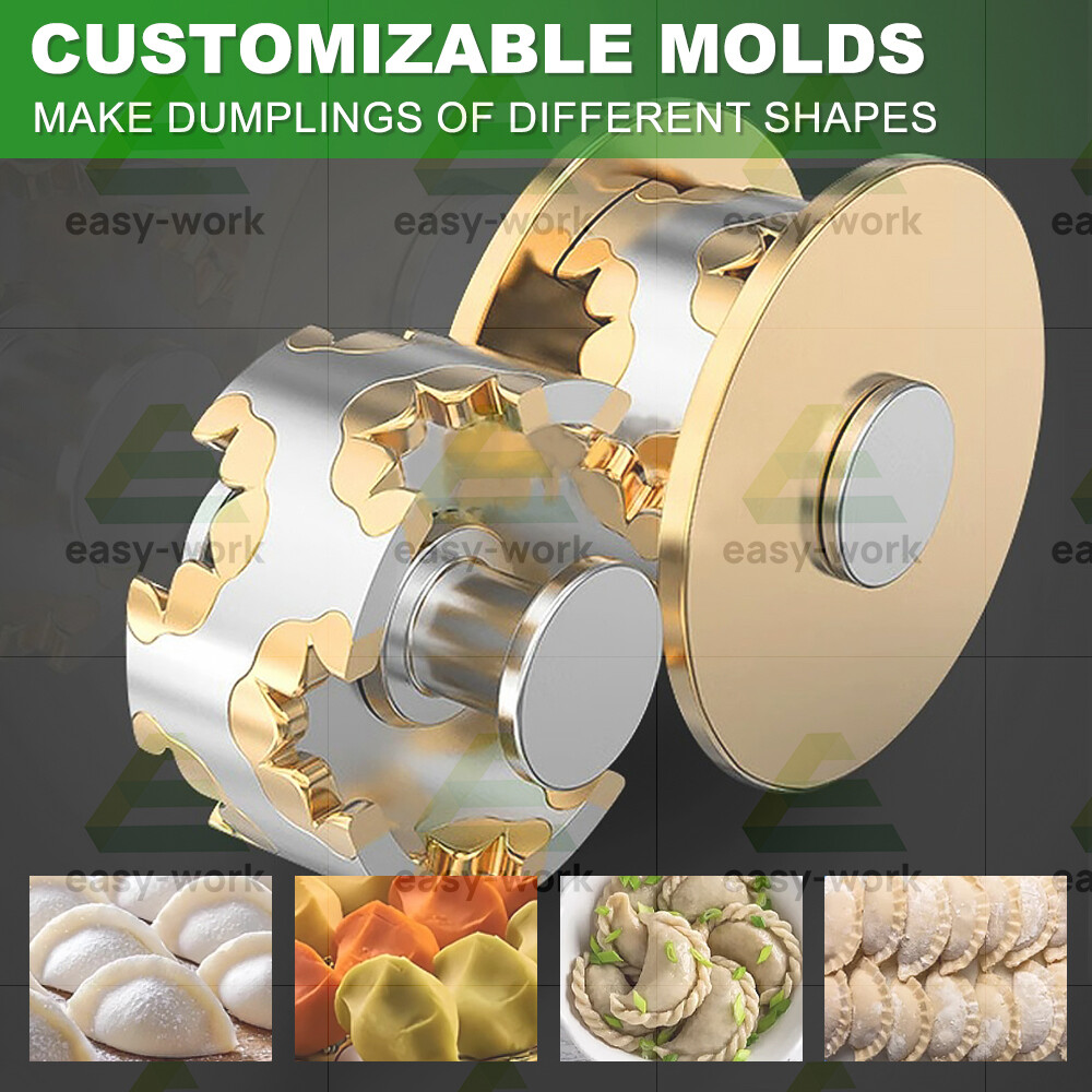 Commercial Automatic Handmade Dumpling Gyoz Samosa Maker Pastry Making Machine