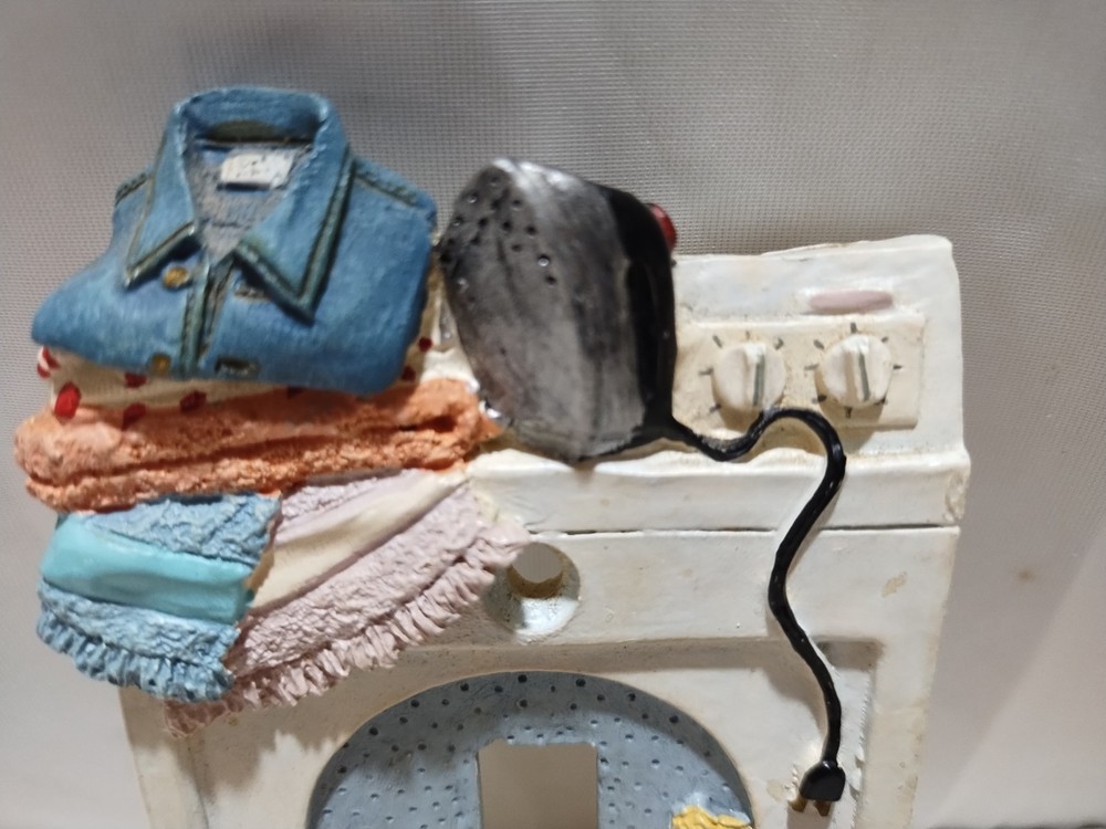 Vintage Switchplate Laundry Washing Machine Hand Painted Light Switch Plate
