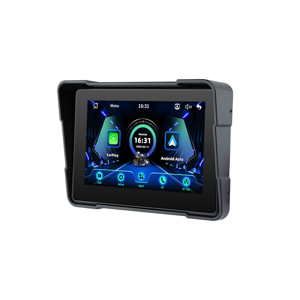 Universal Portable Linux Motorcycle Navigation 5"IPS Screen IP67 Carplay BT5.0
