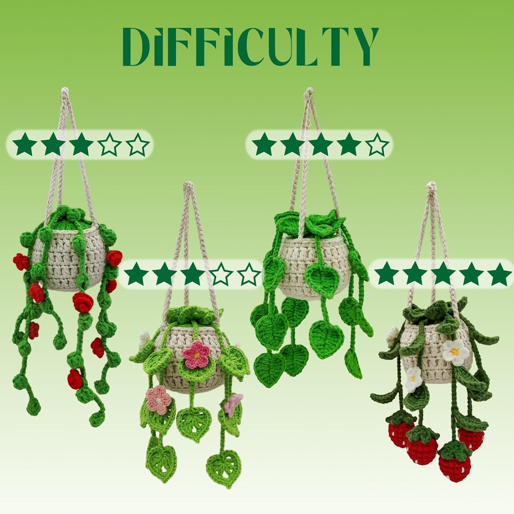 SGIBYN Crochet Kit for Beginners with Step-by-Step Video Tutorials,Beginners Sta