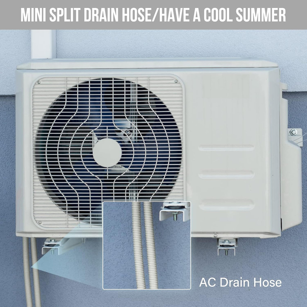 Air Conditioner Drain Hose Kit, Universal Durable Drain Pipe for Mini Split AC D