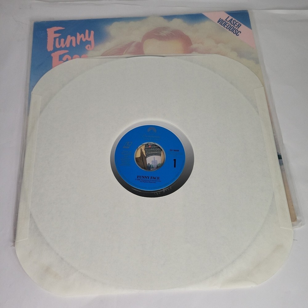 Funny Face Fred Astaire Audrey Hepburn Laserdisc Paramount