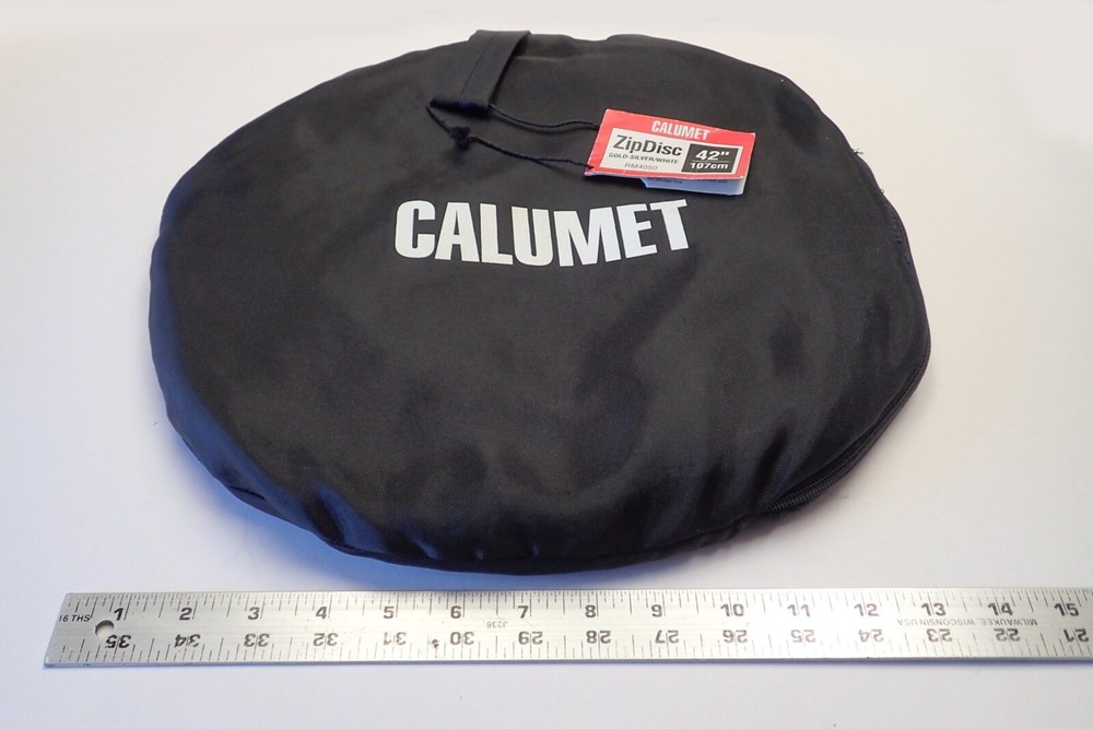 CALUMET ZipDisc 42" Collapsible Diffuser Reflector - Studio Light Modifiers
