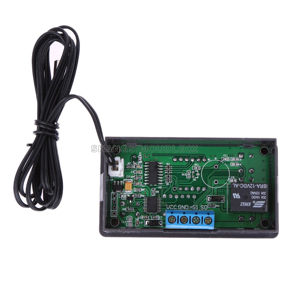 LCD 12V Digital Thermostat Temperature Controller Meter Regulator 20A-