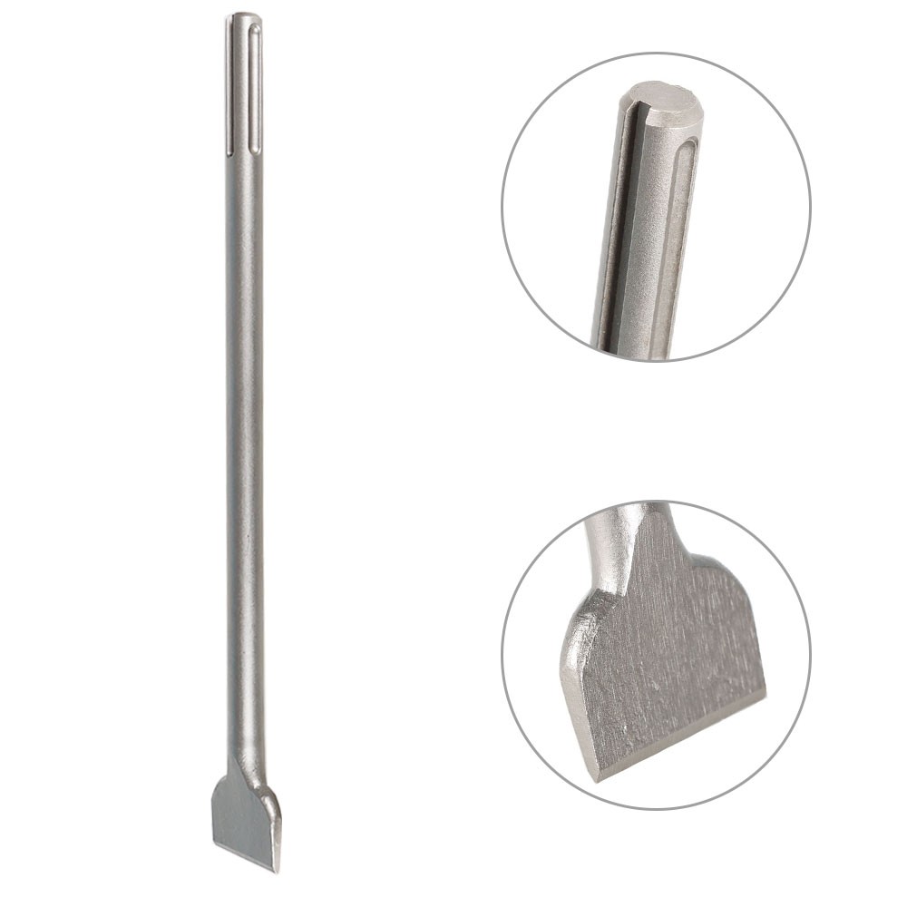 16-Inch SDS Max Chisel Set Heavy Duty Rotary Hammer Chisel Bit Set 3Pcs