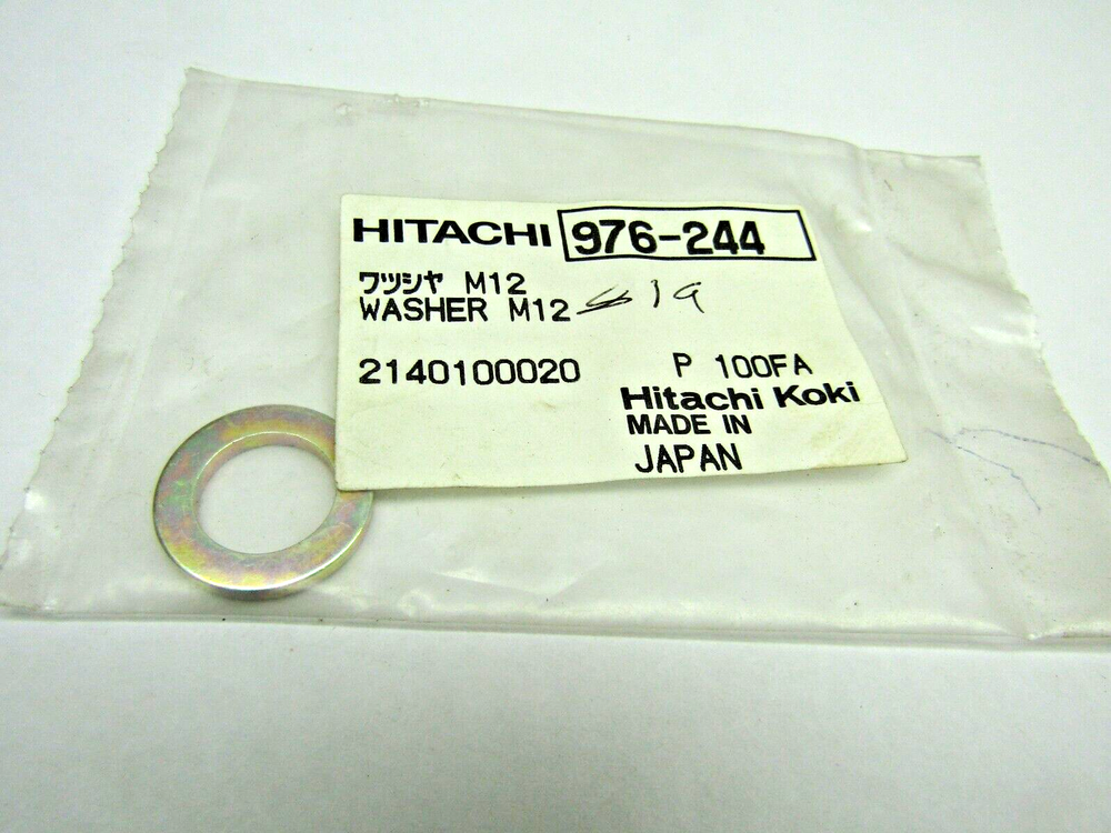 Hitachi M12 Washer 976-244 P100FA