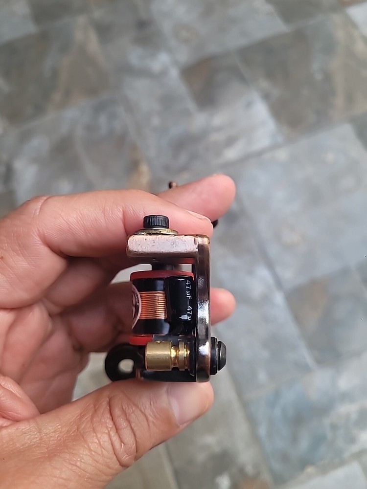 Wormhole Double Coil Tattoo Machine Unit Only Thread Cutter