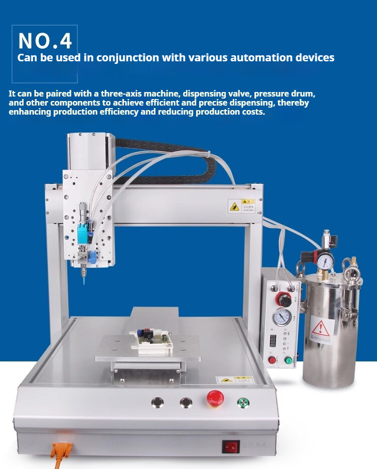 220V Auto Digital Display Dispensing Machine Controller AB Glue Dispensing Valve