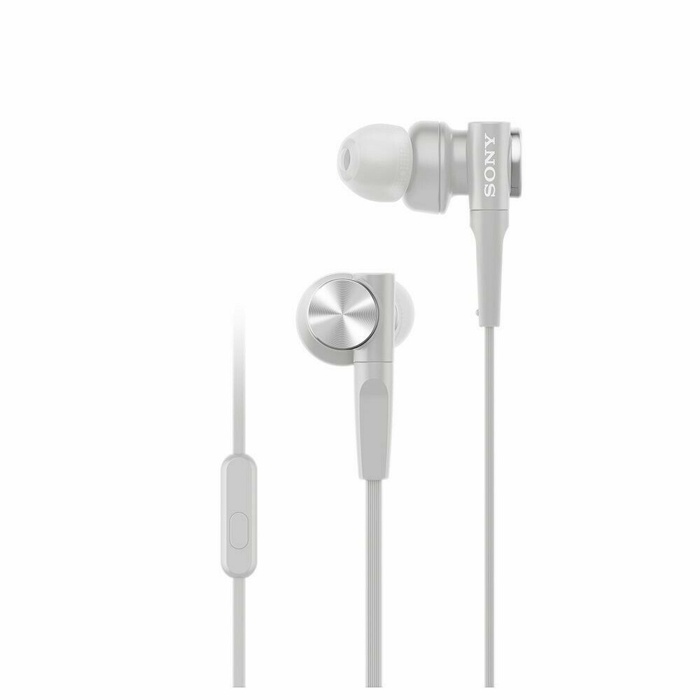 For SONY MDR-XB55AP Bass Booster In-Ear Headphones With Remote & Mic Black/Grey