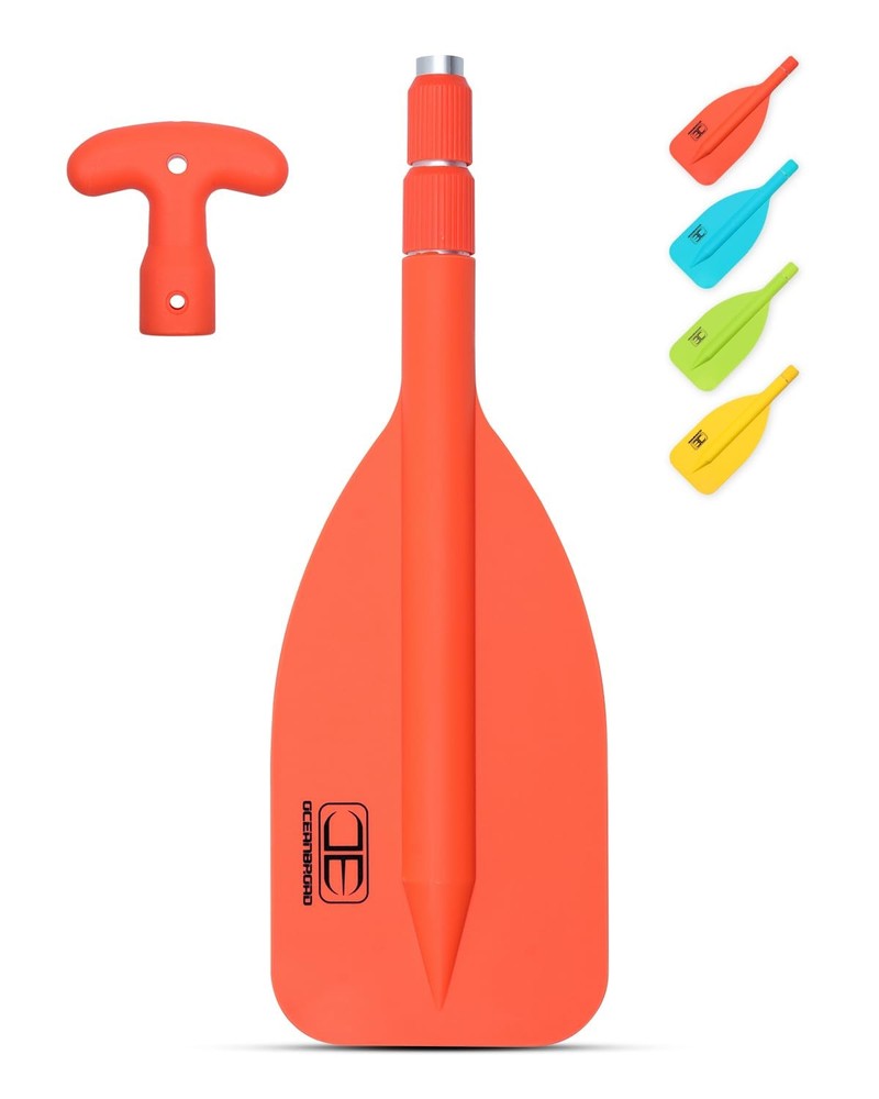 Telescoping Emergency Paddle 21''-42''（Assembling Required） Collapsible Paddl...