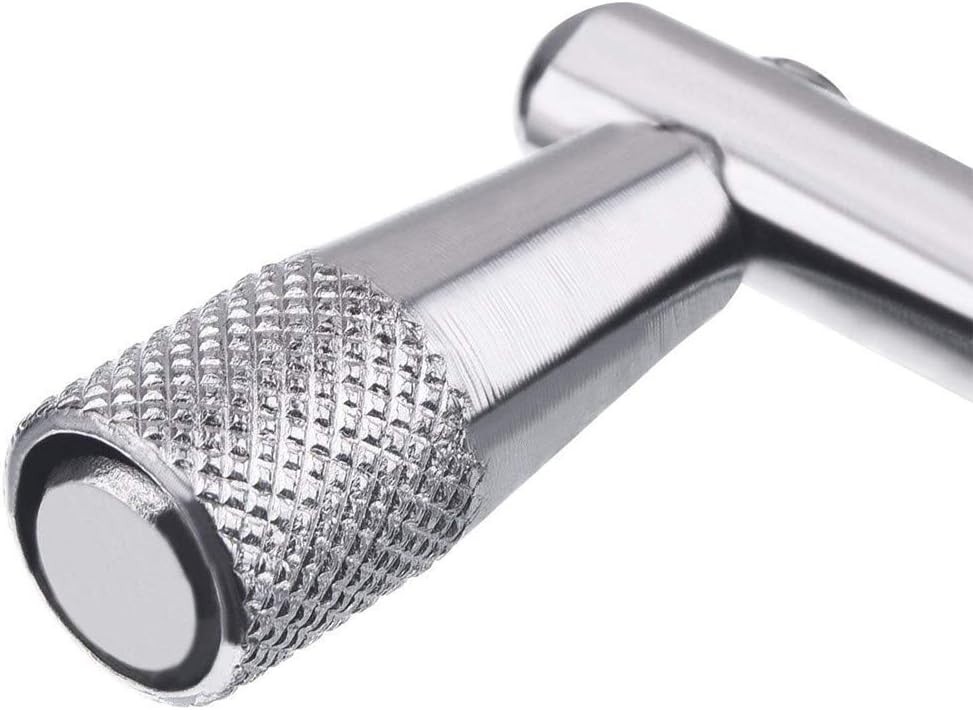 3-Pack Chrome-Plated Drum Keys with Continuous Motion Speed Tuner for All Drums