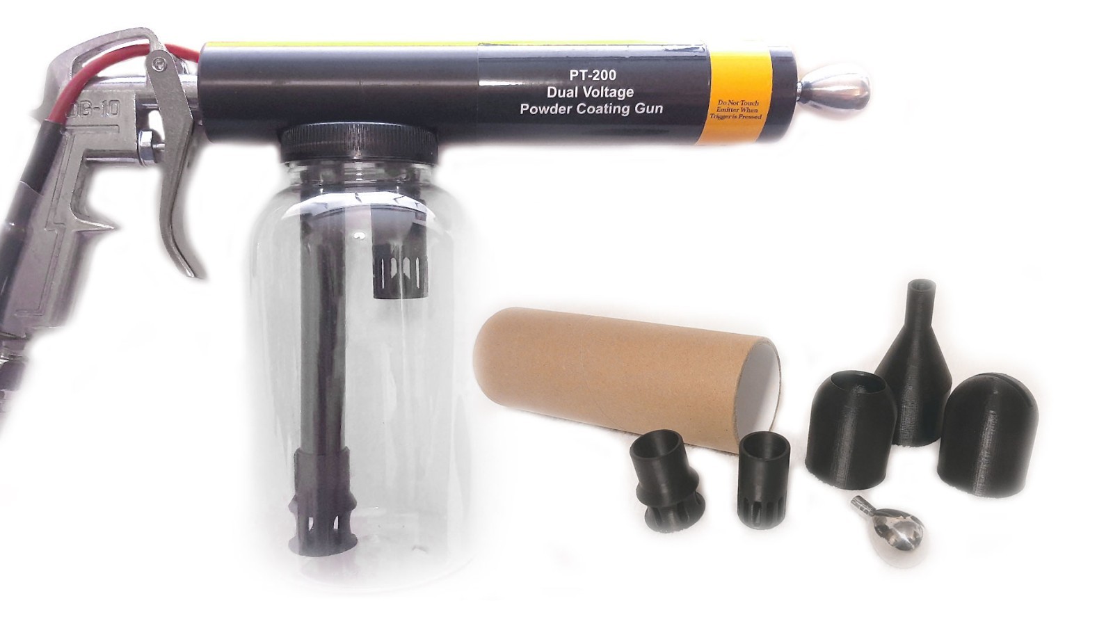 Powder Coating Accessory Set for Eastwood Hotcoat PCS-100 PCS-250 Dual Voltage