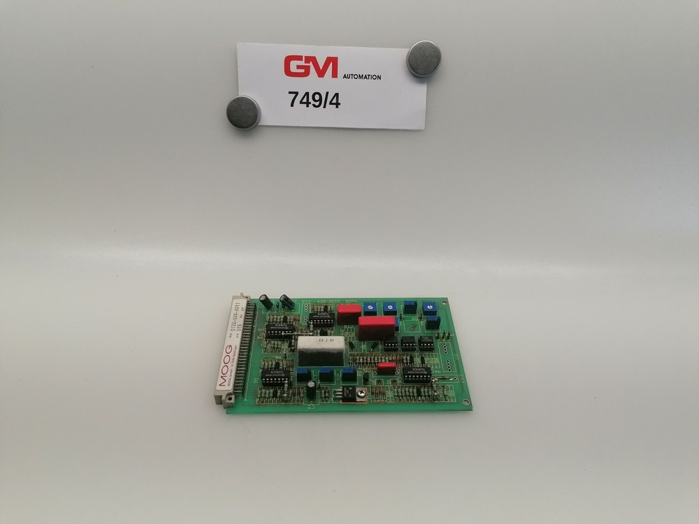 Moog D122-024-A011 Valve Control Card Battenfeld Servo Valve Control Card