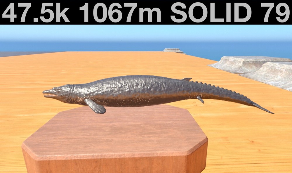 47.5k 1067m Solid 79 Basilo Ark Survival Ascended ASA PVE Basilosaurus