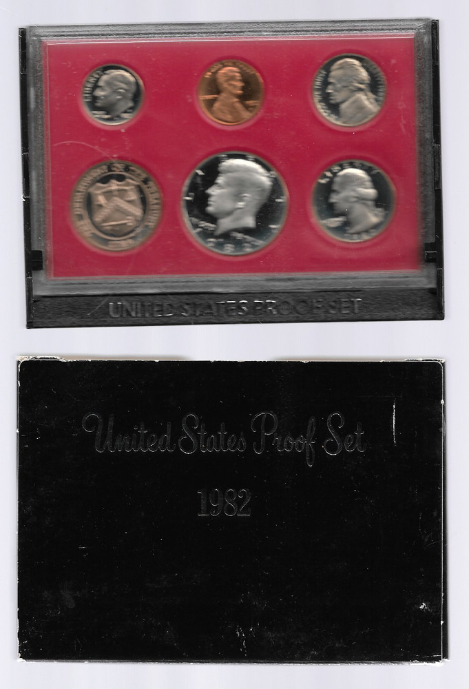 1982  Proof Set United States US Mint Original Government Packaging