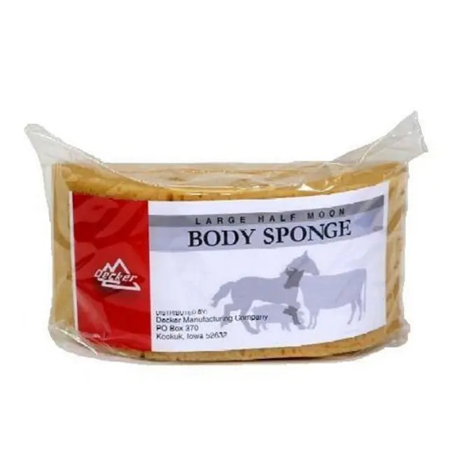 Decker Large Half Moon Body Sponge Jumbo